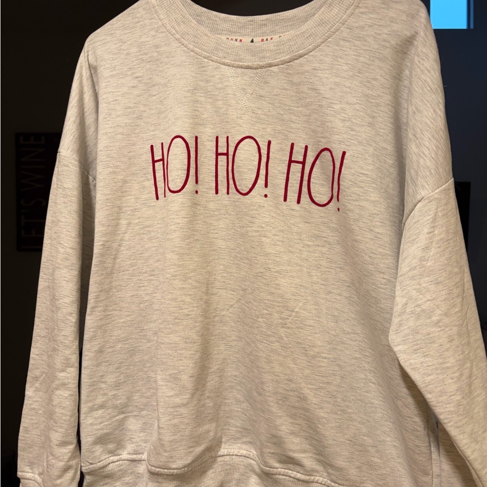 Rae Dunn Light Gray Sweatshirt